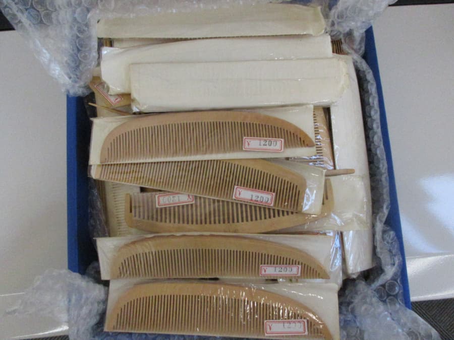 つげ櫛の買取実績【釧路店/北海道/釧路市】 北海道釧路市にあるザ・ゴールド 釧路店の画像1