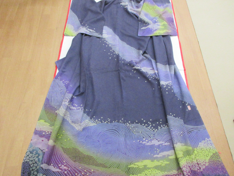 着物　訪問着　森志湖　買取実績　　【釧路店/北海道/釧路市】 北海道釧路市にあるザ・ゴールド 釧路店の画像1