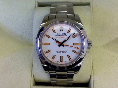 耐磁時計　ロレックスミルガウス　　【釧路店】 北海道釧路市にあるザ・ゴールド 釧路店の画像2