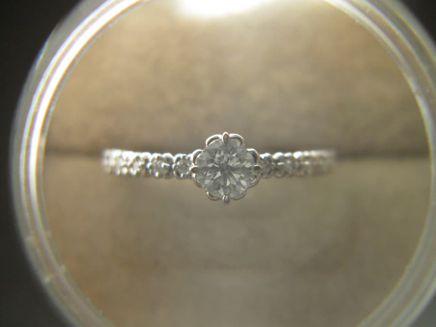 ダイヤのリング（プラチナ900/0.251カラット）  の買取実績 【北見店/北海道/北見市】