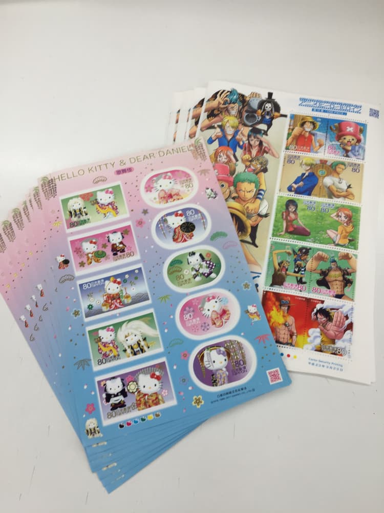 切手シート  の買取実績 【北見店/北海道/北見市】 北海道北見市にあるザ・ゴールド 北見店の画像1