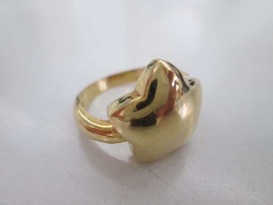 K18　星型のリング　【北見店】 北海道北見市にあるザ・ゴールド 北見店の画像1