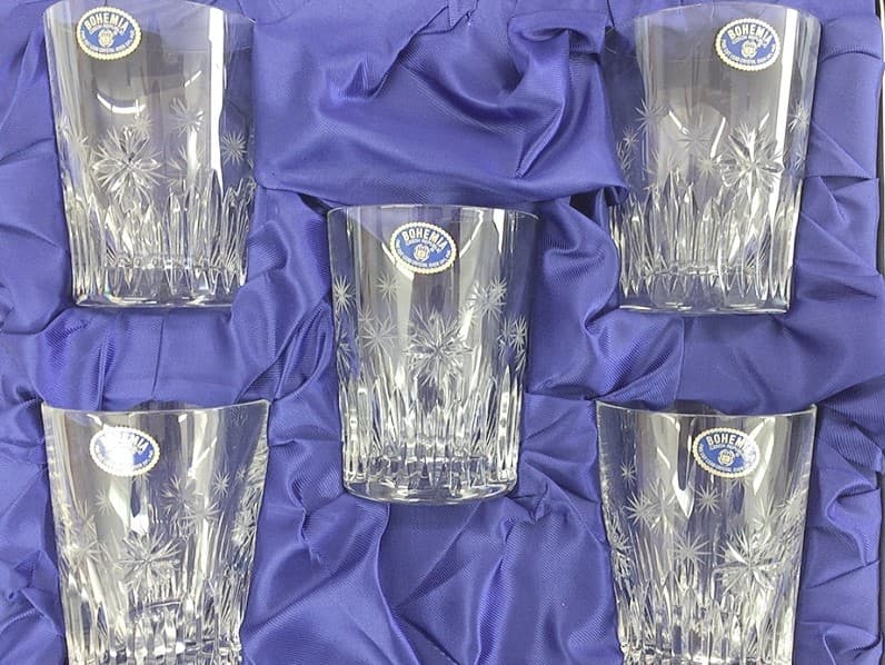 ボヘミアクリスタル  グラスセット の買取実績 【北見店/北海道/北見市】 北海道北見市にあるザ・ゴールド 北見店の画像1