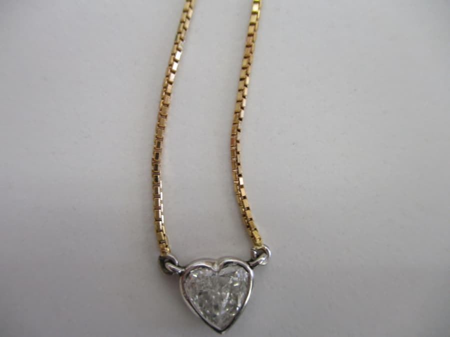 ダイヤ付きネックレスの買取実績 【北見店/北海道/北見市】