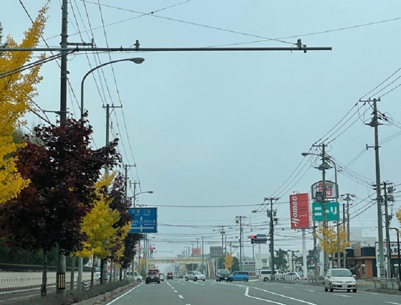 旭川駅方面にお越しの場合