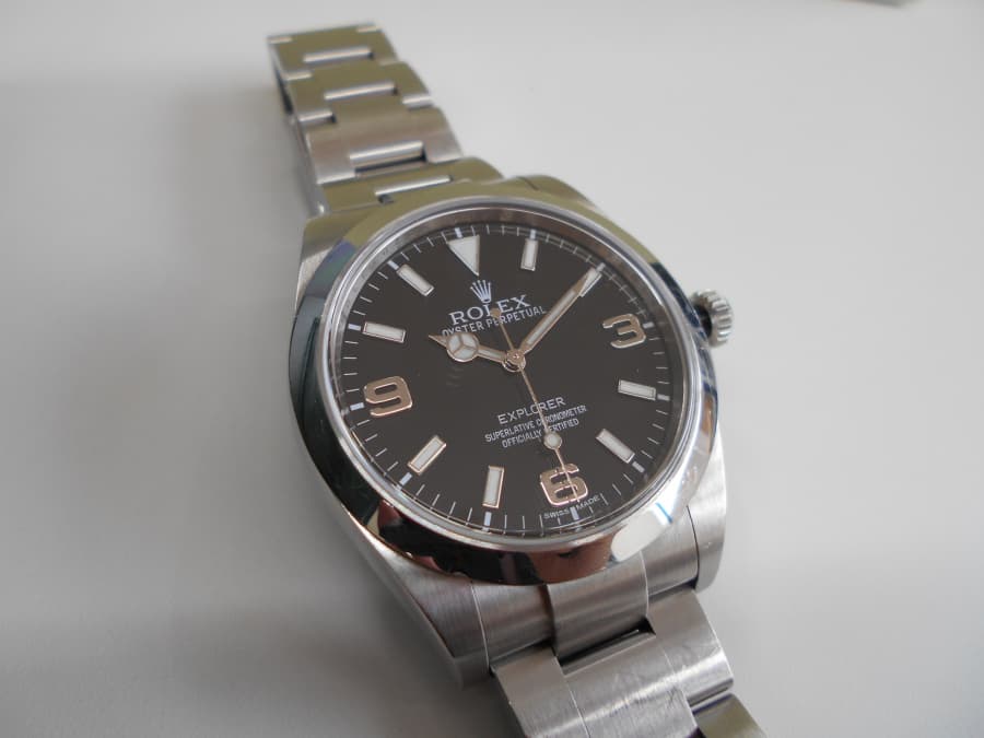 ロレックス　エクスプローラーⅠの買取実績【旭川末広店/北海道/旭川市】 北海道旭川市にあるザ・ゴールド 旭川末広店の画像1