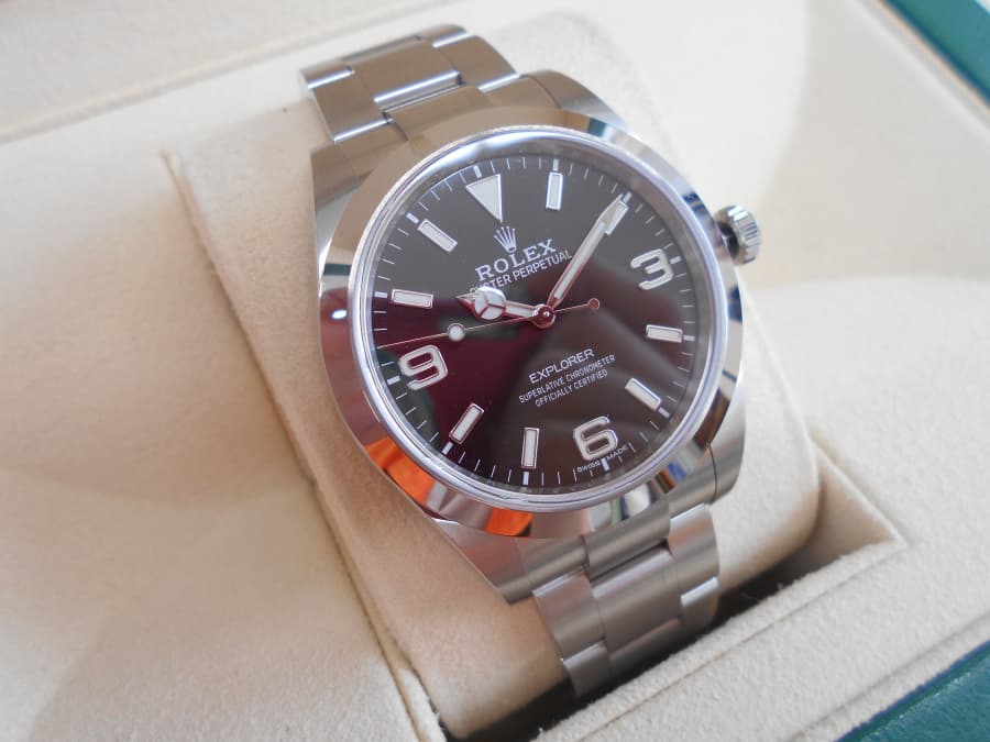 ロレックス　エクスプローラーⅠ 買取実績【旭川末広店/北海道/旭川市】 北海道旭川市にあるザ・ゴールド 旭川末広店の画像1