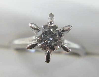 プラチナ　ダイヤリング【旭川末広店】 北海道旭川市にあるザ・ゴールド 旭川末広店の画像1