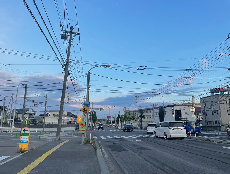 北斗市方面からお越しの場合