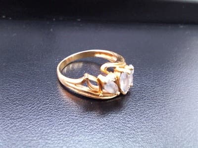 石が取れてしまった１８金の指輪【函館店】 北海道函館市にあるザ・ゴールド 函館店の画像1