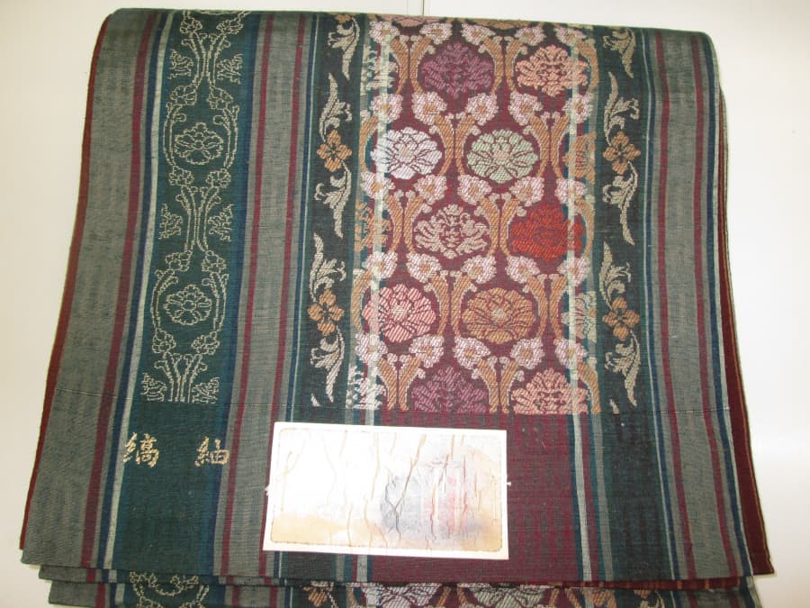 縞紬帯　【函館店】 北海道函館市にあるザ・ゴールド 函館店の画像1