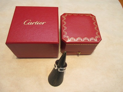 カルティエ　C2リング　18金ホワイトゴールド【狸小路3丁目店】 北海道札幌市にあるザ・ゴールド 札幌狸小路3丁目店の画像1