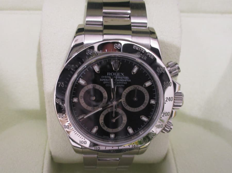 ロレックス　デイトナ　116520の買取実績【札幌狸小路3丁目店/北海道/札幌市中央区】 北海道札幌市にあるザ・ゴールド 札幌狸小路3丁目店の画像1