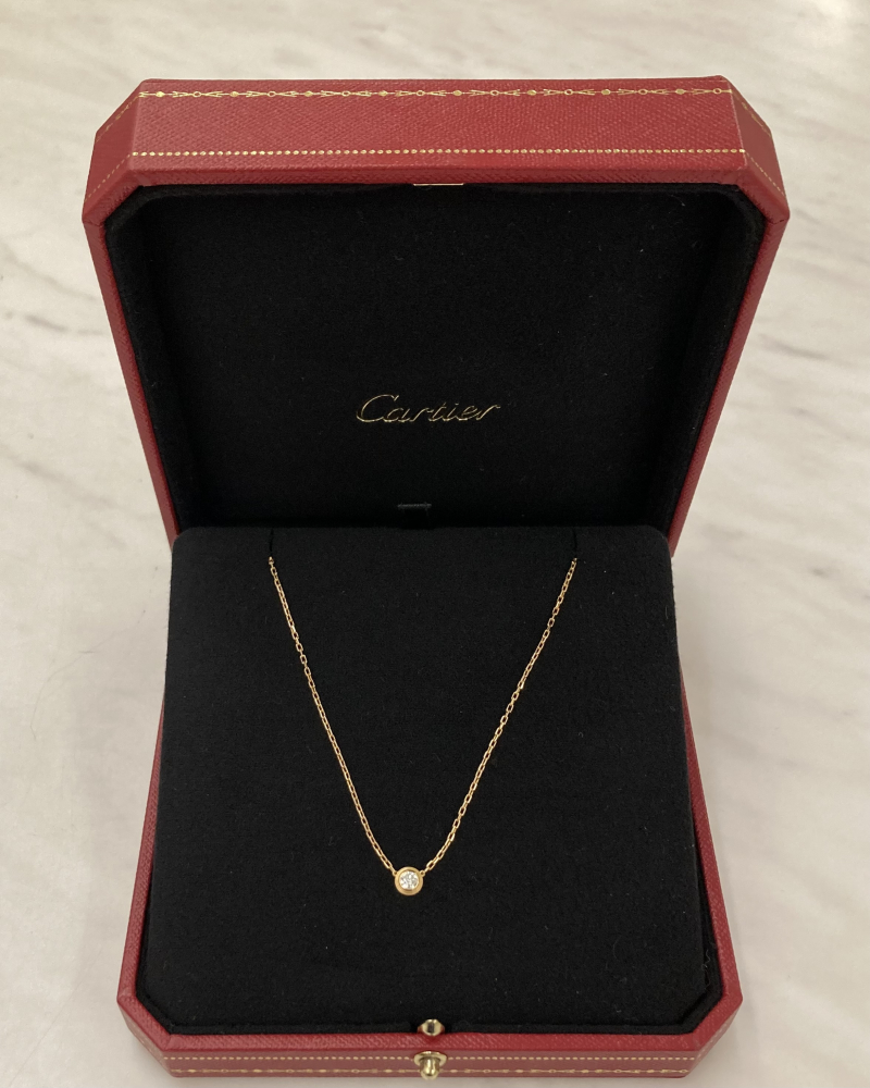 カルティエ　ダム―ルネックレスの買取実績【札幌狸小路3丁目店/北海道/札幌市中央区】 北海道札幌市にあるザ・ゴールド 札幌狸小路3丁目店の画像1