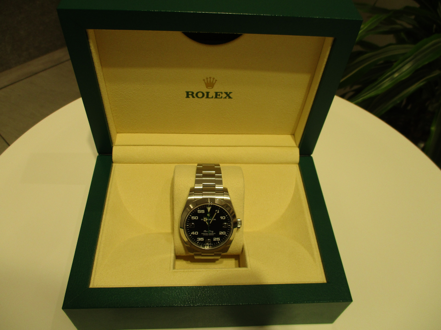 ロレックス　エアキングの買取実績【札幌狸小路3丁目店/北海道/札幌市中央区】 北海道札幌市にあるザ・ゴールド 札幌狸小路3丁目店の画像1