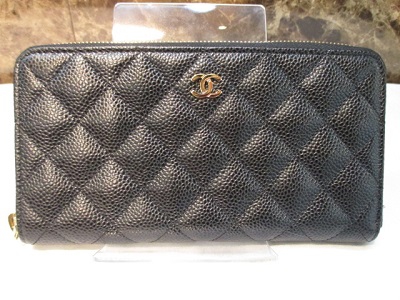 シャネル　ラウンドファスナー長財布【狸小路3丁目店】 北海道札幌市にあるザ・ゴールド 札幌狸小路3丁目店の画像1