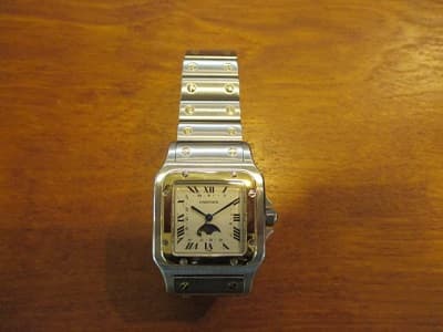 カルティエ　サントスガルベ　メンズ　時計【狸小路3丁目店】 北海道札幌市にあるザ・ゴールド 札幌狸小路3丁目店の画像1