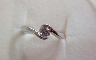 プラチナダイヤモンドリング【狸小路3丁目店】 北海道札幌市にあるザ・ゴールド 札幌狸小路3丁目店の画像1