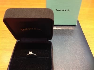ティファニー　ダイヤモンドリング　【狸小路3丁目店】 北海道札幌市にあるザ・ゴールド 札幌狸小路3丁目店の画像1
