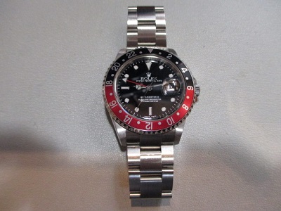 ロレックス　GMTマスターⅡ　16710　赤黒ベゼル　【狸小路3丁目店】 北海道札幌市にあるザ・ゴールド 札幌狸小路3丁目店の画像1