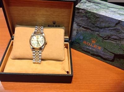 ロレックス　デイトジャスト　１０P　ダイヤ　【狸小路3丁目店】 北海道札幌市にあるザ・ゴールド 札幌狸小路3丁目店の画像1