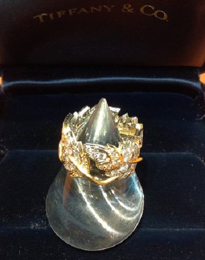 ティファニー　フォーリーフ　リング　【狸小路3丁目店】 北海道札幌市にあるザ・ゴールド 札幌狸小路3丁目店の画像1