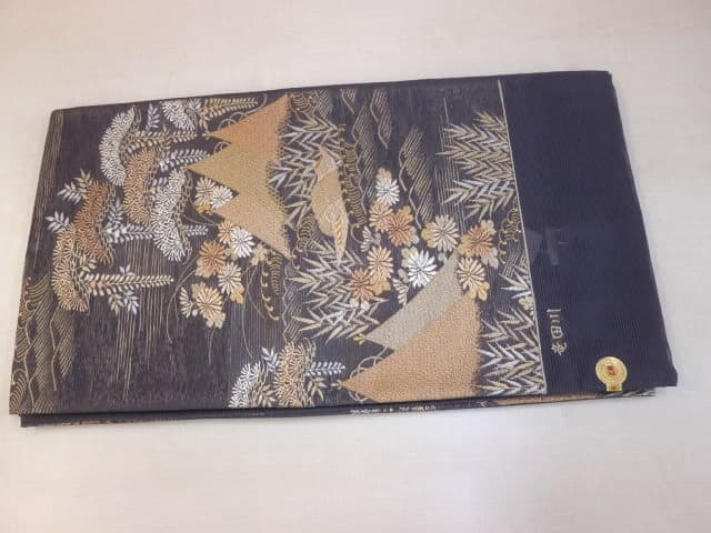 西陣メガネ証紙のある袋帯　【発寒店】 北海道札幌市にあるザ・ゴールド 発寒店の画像1