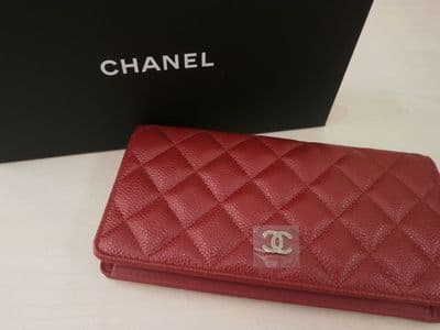 シャネル　ココマーク　キャビアスキン　マトラッセ長財布　【江別店】 北海道江別市にあるザ・ゴールド 江別店の画像1