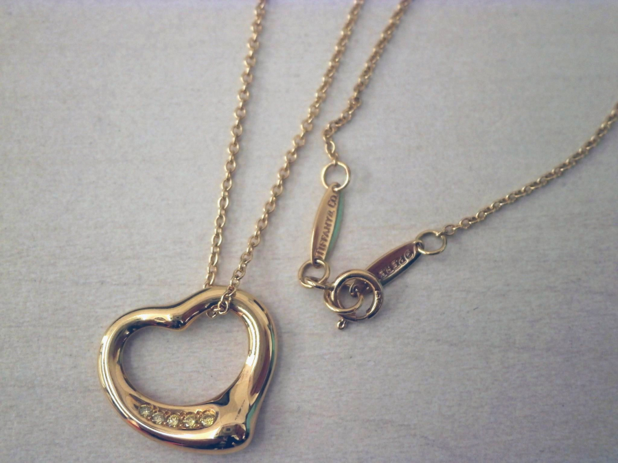 ティファニー　オープンハート　ネックレス　の買取実績【江別店/北海道/江別市】 北海道江別市にあるザ・ゴールド 江別店の画像1