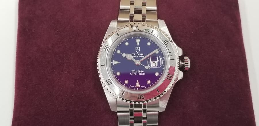 チューダー時計　ミニサブ　買取実績　【江別店/北海道/江別市】 北海道江別市にあるザ・ゴールド 江別店の画像1