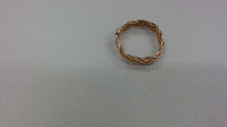 18金リング　【苫小牧市/北海道/苫小牧店】 北海道苫小牧にあるザ・ゴールド 苫小牧店の画像1