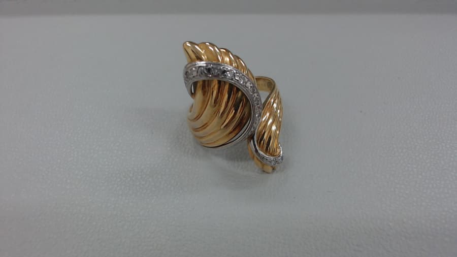 18金とプラチナ900コンビのリングの買取実績【苫小牧市/北海道/苫小牧店】