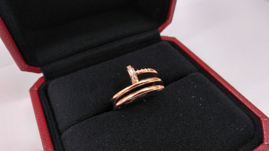 カルティエ　ジュスト アン クル・リングの買取実績【苫小牧店/北海道/苫小牧市】 北海道苫小牧にあるザ・ゴールド 苫小牧店の画像1