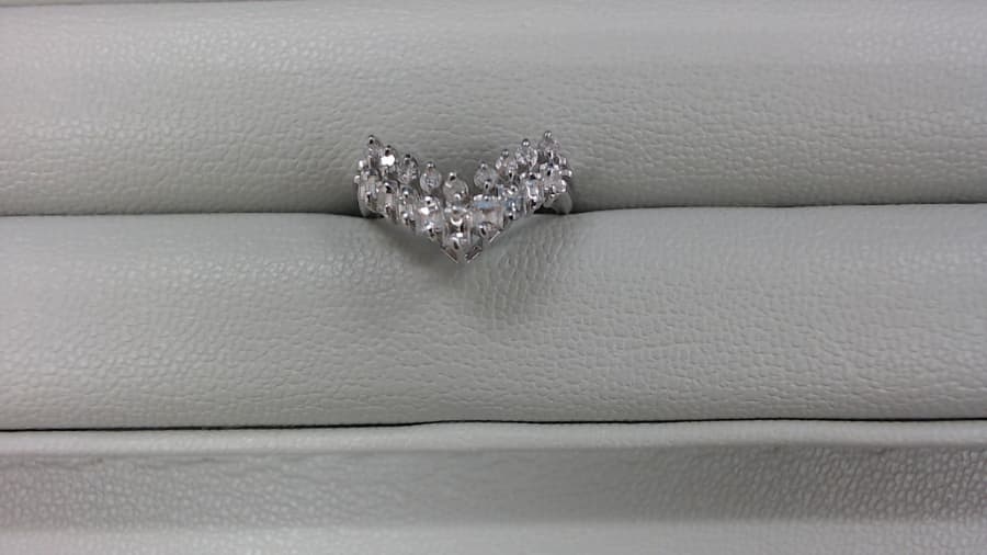 プラチナ900・ダイヤモンド0.50ctつきリング　【苫小牧店】 北海道苫小牧にあるザ・ゴールド 苫小牧店の画像1