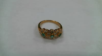 18金　リング　【苫小牧店】 北海道苫小牧にあるザ・ゴールド 苫小牧店の画像1