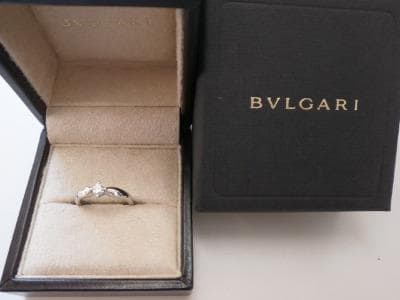 ブルガリ・ダイヤモンドリング　【白石店】 北海道札幌市にあるザ・ゴールド 白石店（※6/9に閉店いたしました）の画像1