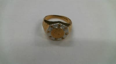 18金・プラチナ850コンビリング　　【苫小牧店】 北海道苫小牧にあるザ・ゴールド 苫小牧店の画像1