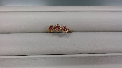 18金　リング　【苫小牧店】 北海道苫小牧にあるザ・ゴールド 苫小牧店の画像1