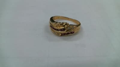 18金　リング　【苫小牧店】 北海道苫小牧にあるザ・ゴールド 苫小牧店の画像1