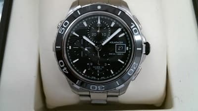 タグホイヤー　アクアレーサークロノ【苫小牧店】 北海道苫小牧にあるザ・ゴールド 苫小牧店の画像1