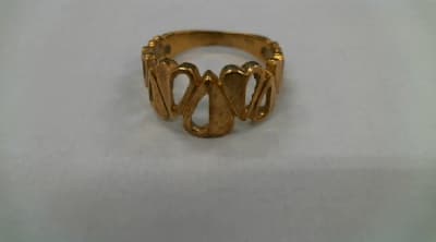 18金　リング　【苫小牧店】 北海道苫小牧にあるザ・ゴールド 苫小牧店の画像1