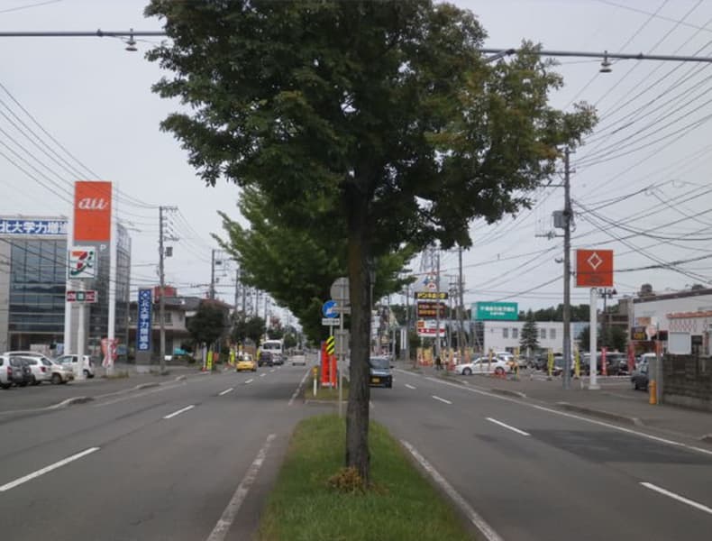 千歳・豊平方面から