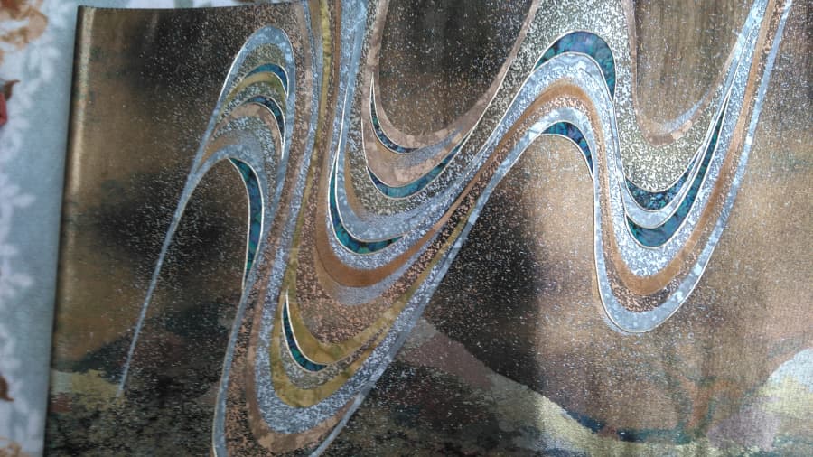 藤本隆士・螺鈿帯の買取実績【平岡/北海道/札幌市清田区】 北海道札幌市にあるザ・ゴールド 平岡店の画像1