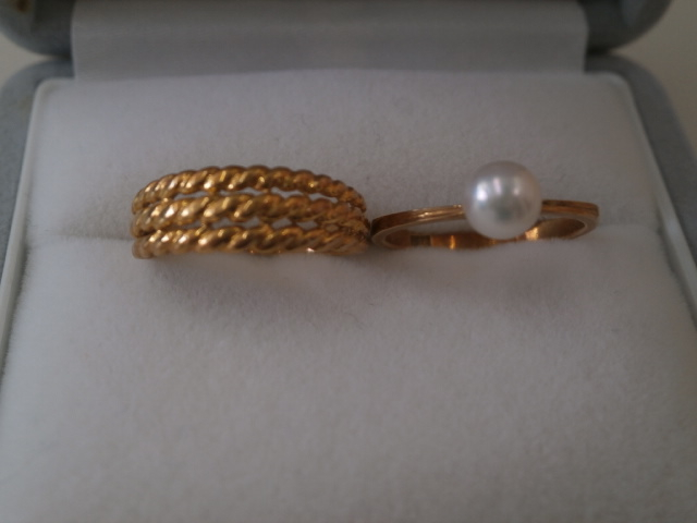 18金リングの買取実績【平岡店/北海道/札幌市清田区】 北海道札幌市にあるザ・ゴールド 平岡店の画像1