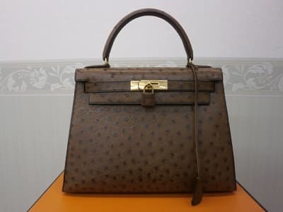 エルメス　オーストリッチ　ケリー28【平岡店】 北海道札幌市にあるザ・ゴールド 平岡店の画像1