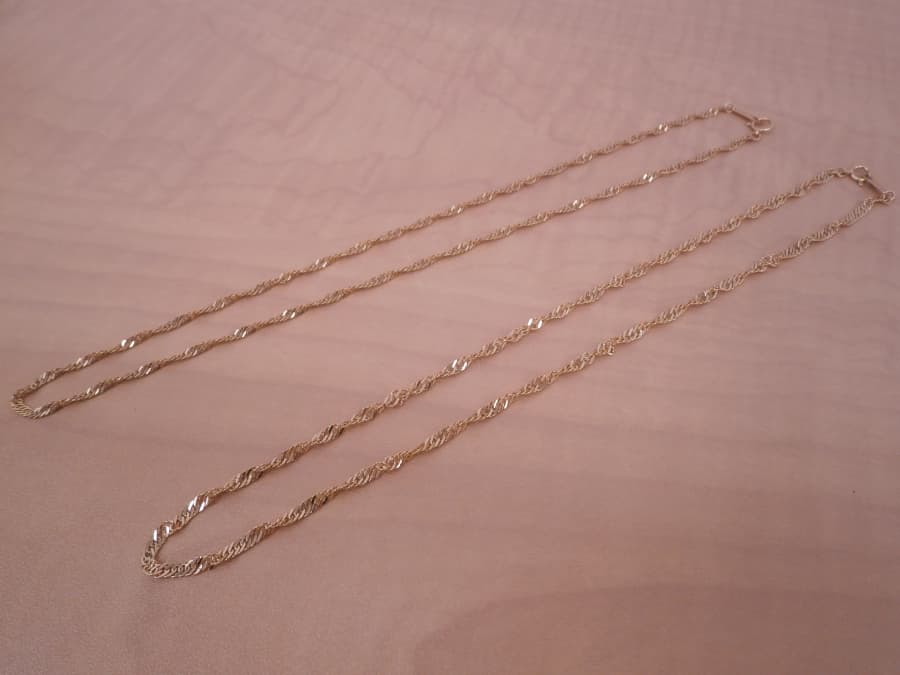 18金ネックレス【砺波中神店】 富山県砺波市にあるザ・ゴールド 砺波中神店の画像1