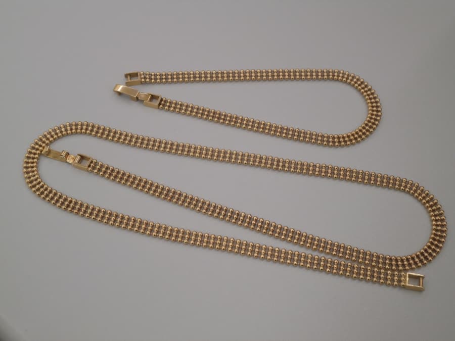 ネックレス、ブレスレットの買取実績【砺波中神店/富山県/砺波市】 富山県砺波市にあるザ・ゴールド 砺波中神店の画像1