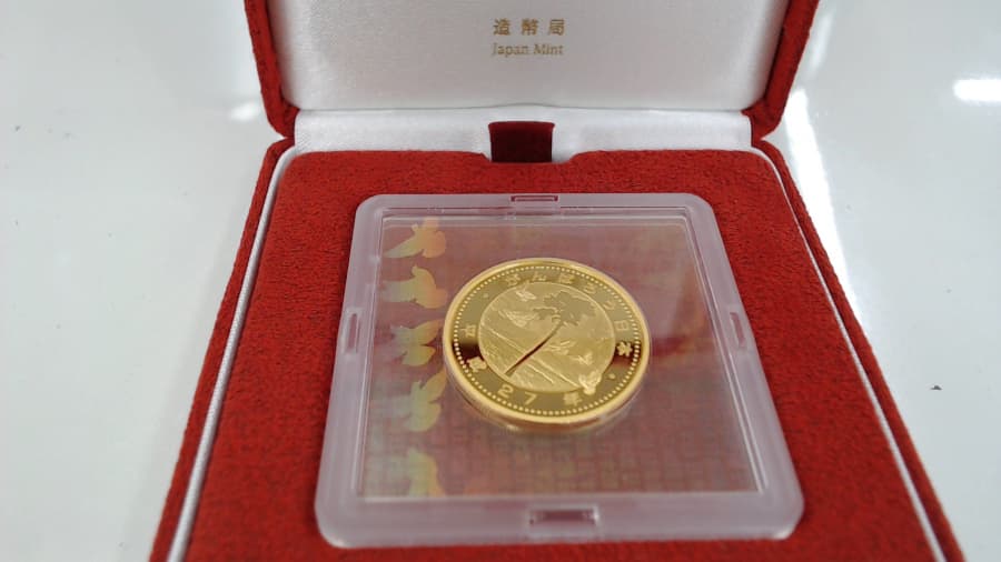 東日本大震災復興事業記念1万円金貨【砺波中神店】 富山県砺波市にあるザ・ゴールド 砺波中神店の画像1