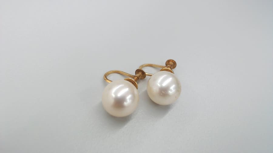 パールイヤリングの買取実績【砺波中神店/富山県/砺波市】 富山県砺波市にあるザ・ゴールド 砺波中神店の画像1