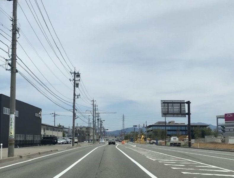 白山方面からお越しの場合